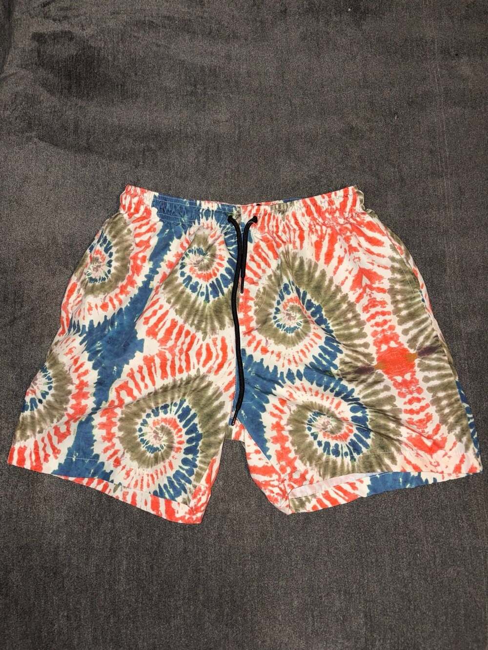 Lira Volley Shorts Size L Multicolor Tie Dye Swim Trunks